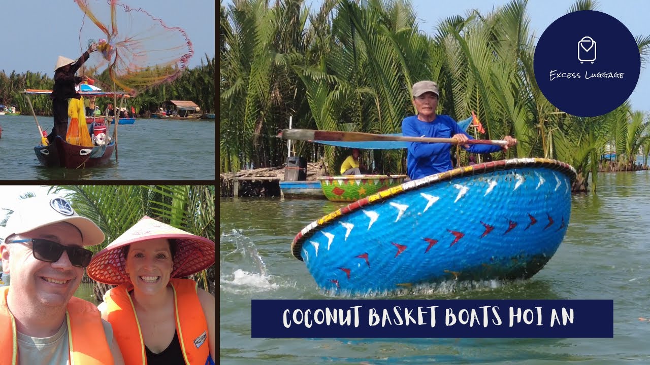 Crazy coconut boat ride in Hoi An Vietnam!