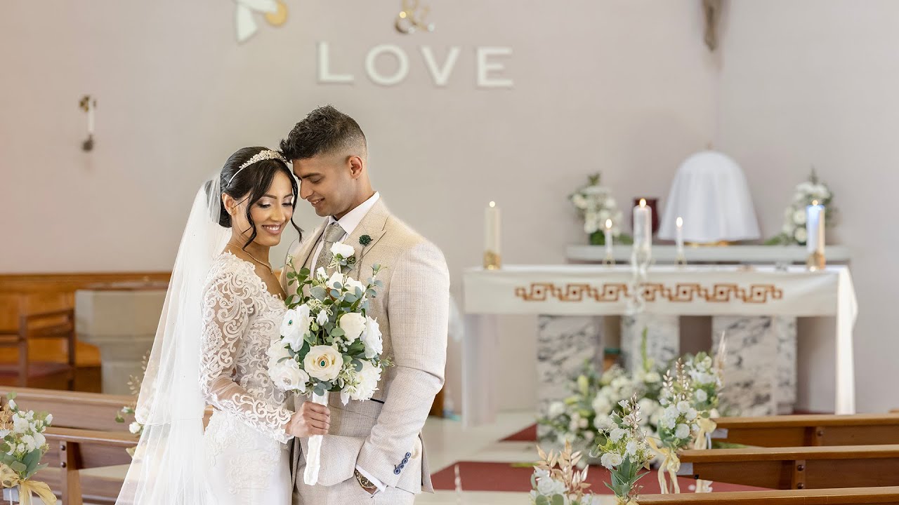Luis & Calnita's Magical Catholic Wedding at Church of Our Lady of Good Counsel, Leicester