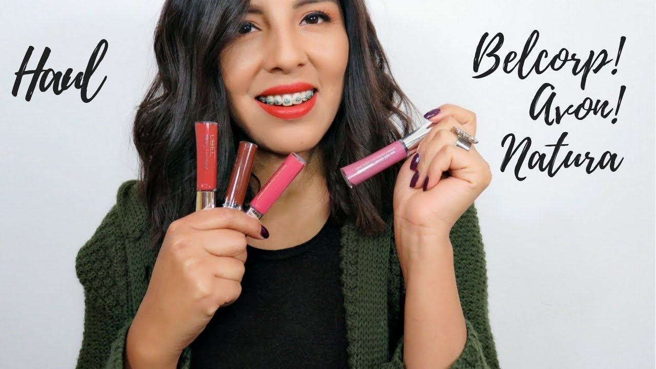 NUEVOS TONOS LABIALES ROUGE L'INTENSE L'BEL | HAUL BELCORP AVON Y NATURA | Roxana Mantilla