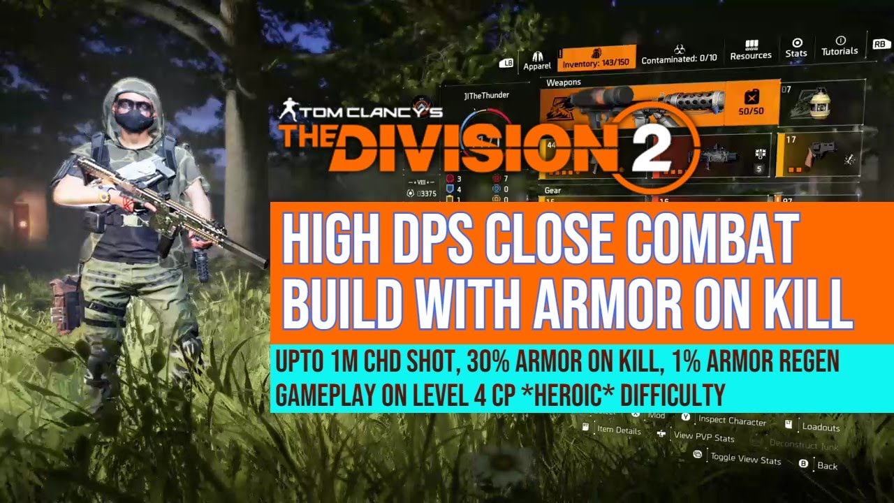 High DPS and Armor On Kill Build