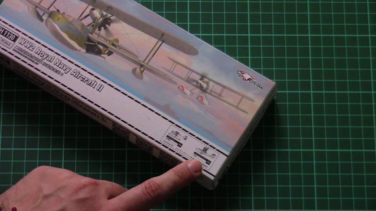 Flyhawk 1/700 WW2 British Royal Navy Aircraft II (FH1130) Review