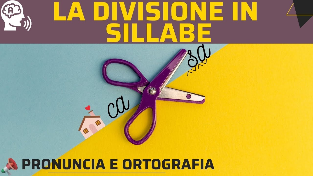 LA DIVISIONE IN SILLABE - Italian Syllabication rules