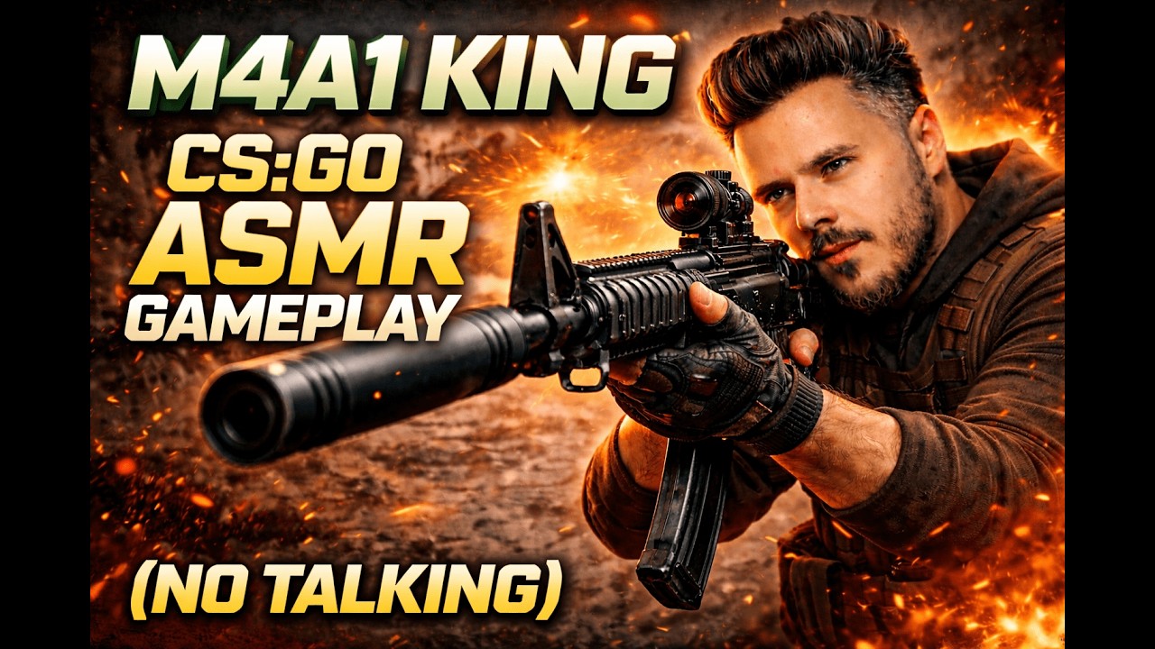 M4A1 KING – CS:GO ASMR Gameplay (No Talking)