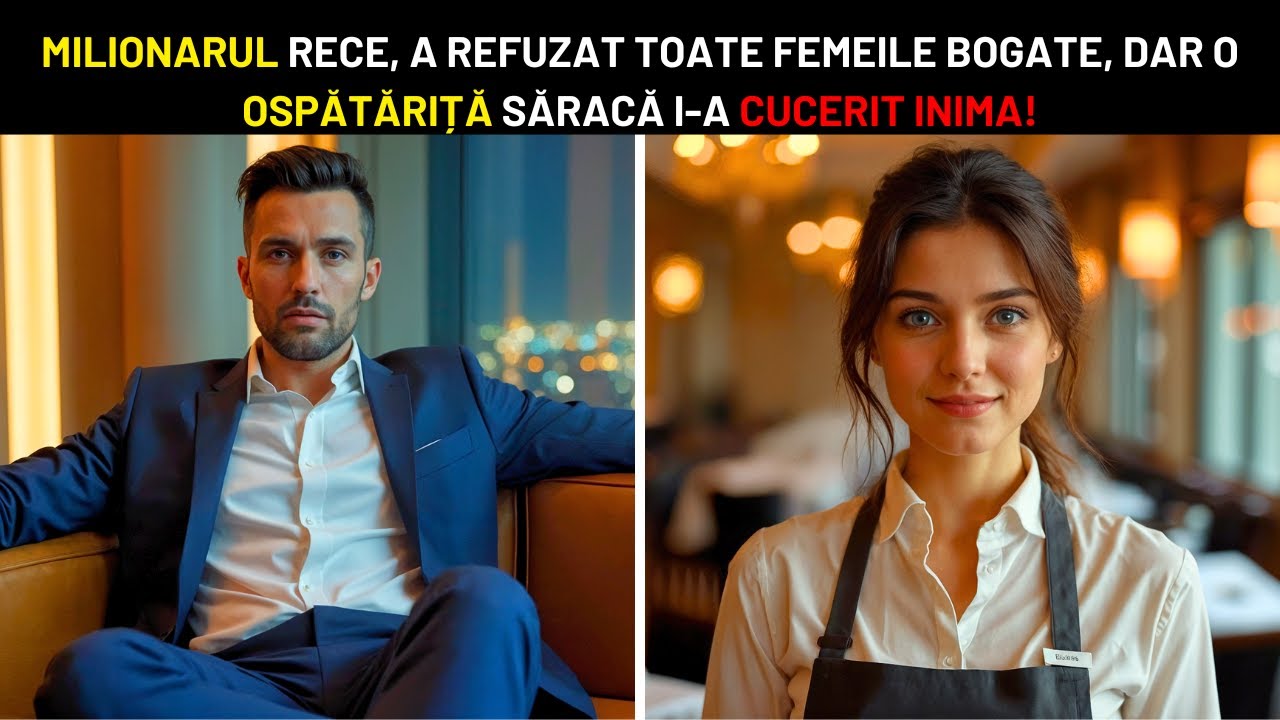 MILIONARUL RECE, A REFUZAT TOATE FEMEILE BOGATE, DAR O OSPĂTĂRIȚĂ SĂRACĂ I-A CUCERIT INIMA!