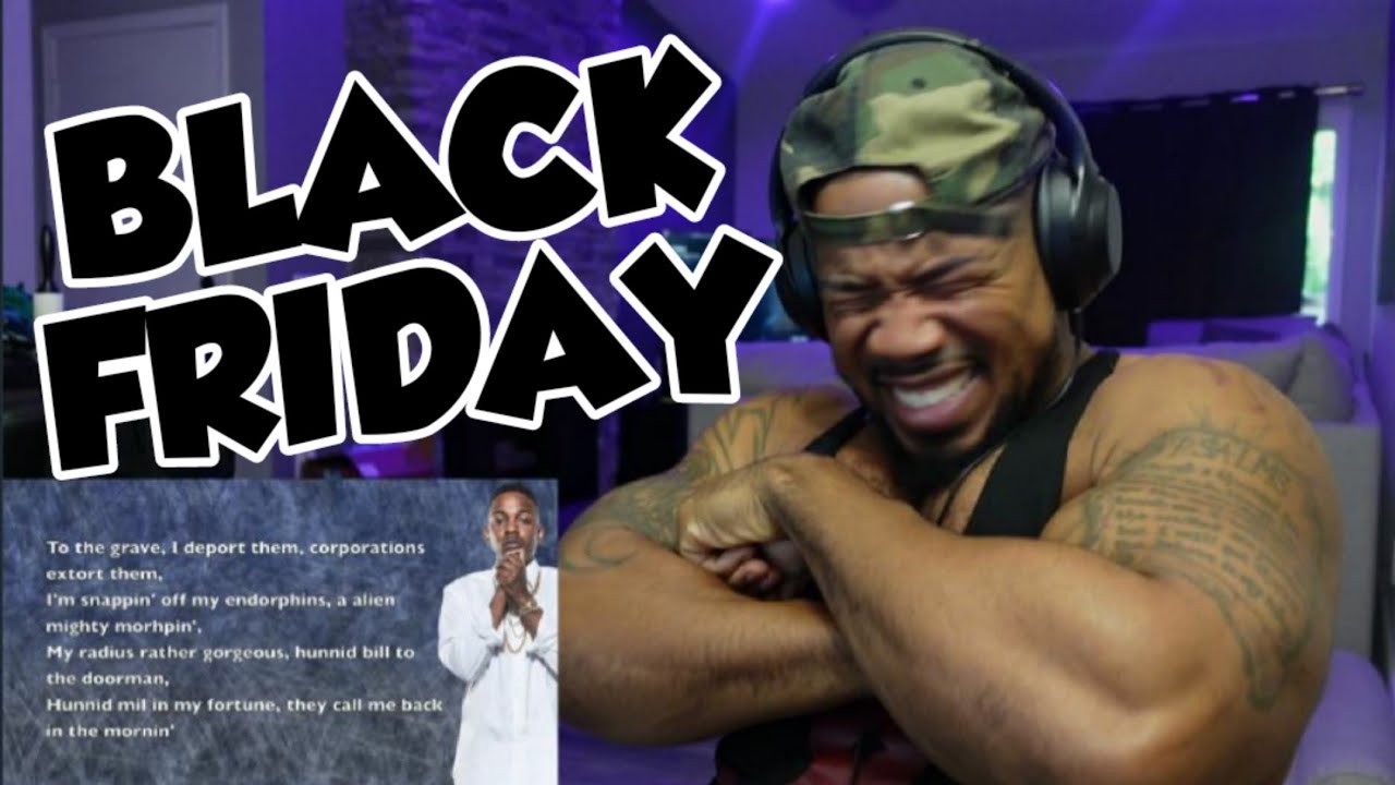 KENDRICK LAMAR VS J COLE - BLACK FRIDAY.....SINCE ITS BLACK FRIDAY - KENDRICK VERSE