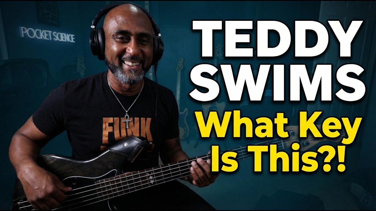 How to Find the Key of ANY Song on Bass (Teddy Swims Breakdown)