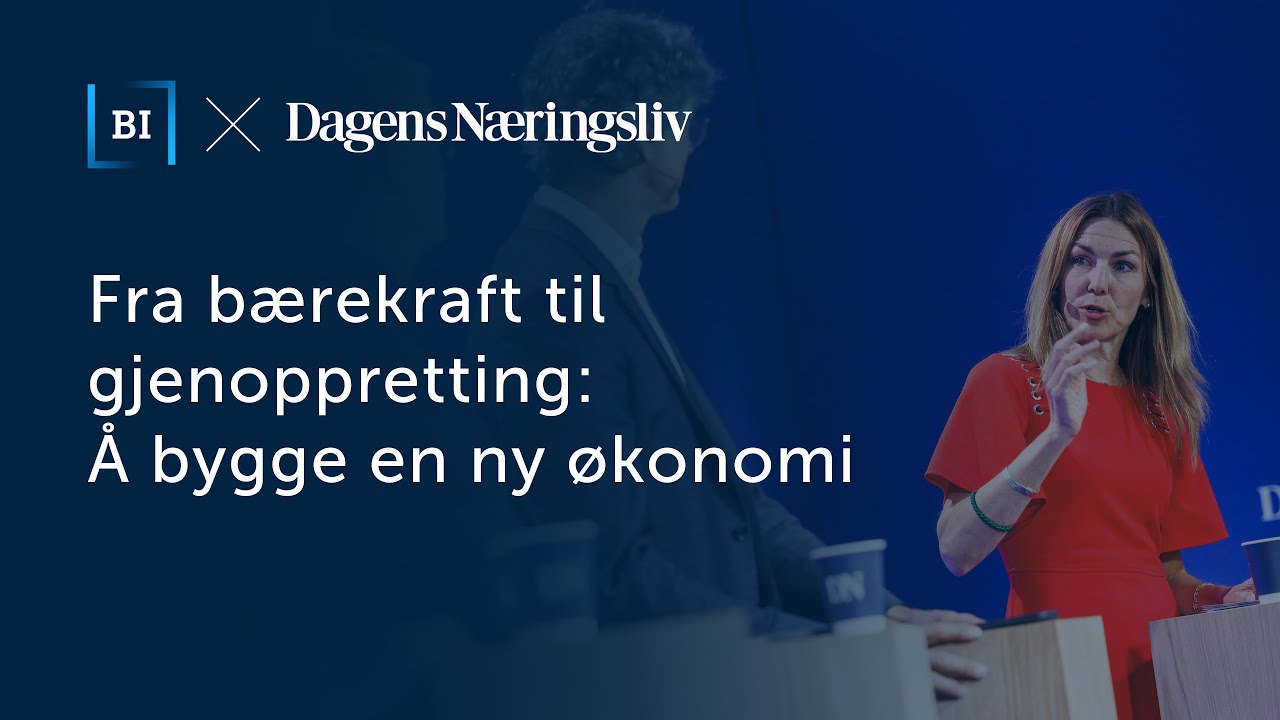 Fra bærekraft til gjenoppretting: Å bygge en ny økonomi