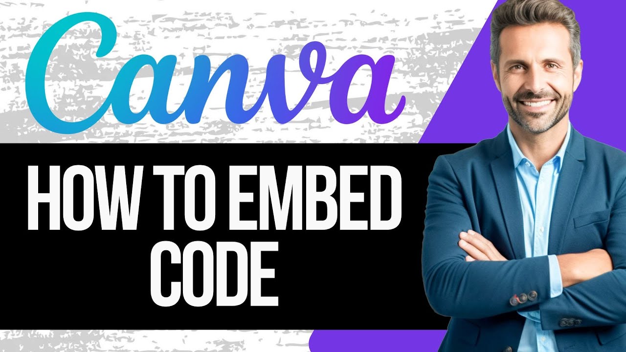 Как встроить код на сайт Canva