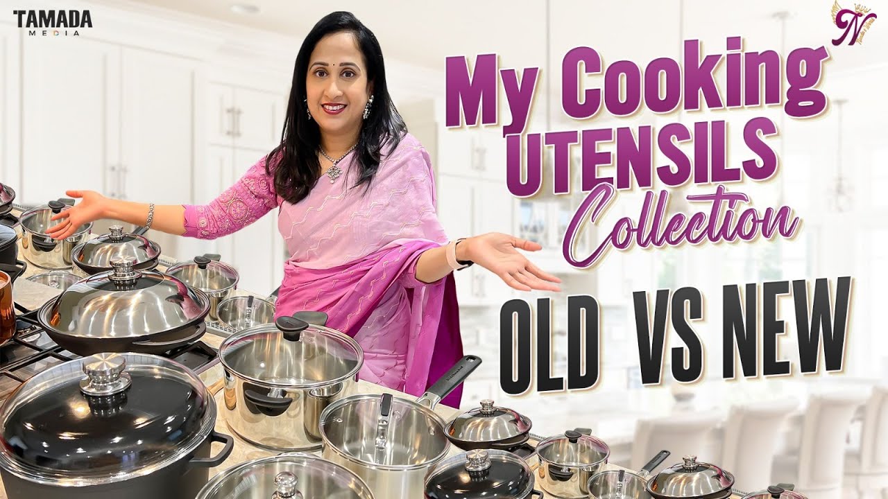 My Cooking Utensils Collection  || Essential Kitchen Utensils || @NandusWorld || Tamada Media
