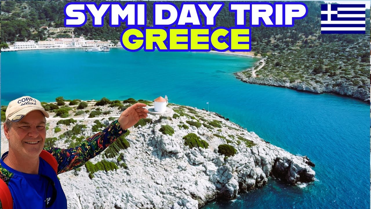 Symi Greece, is a Hidden Gem: Day Trip from Rhodes Town 4k 🇬🇷