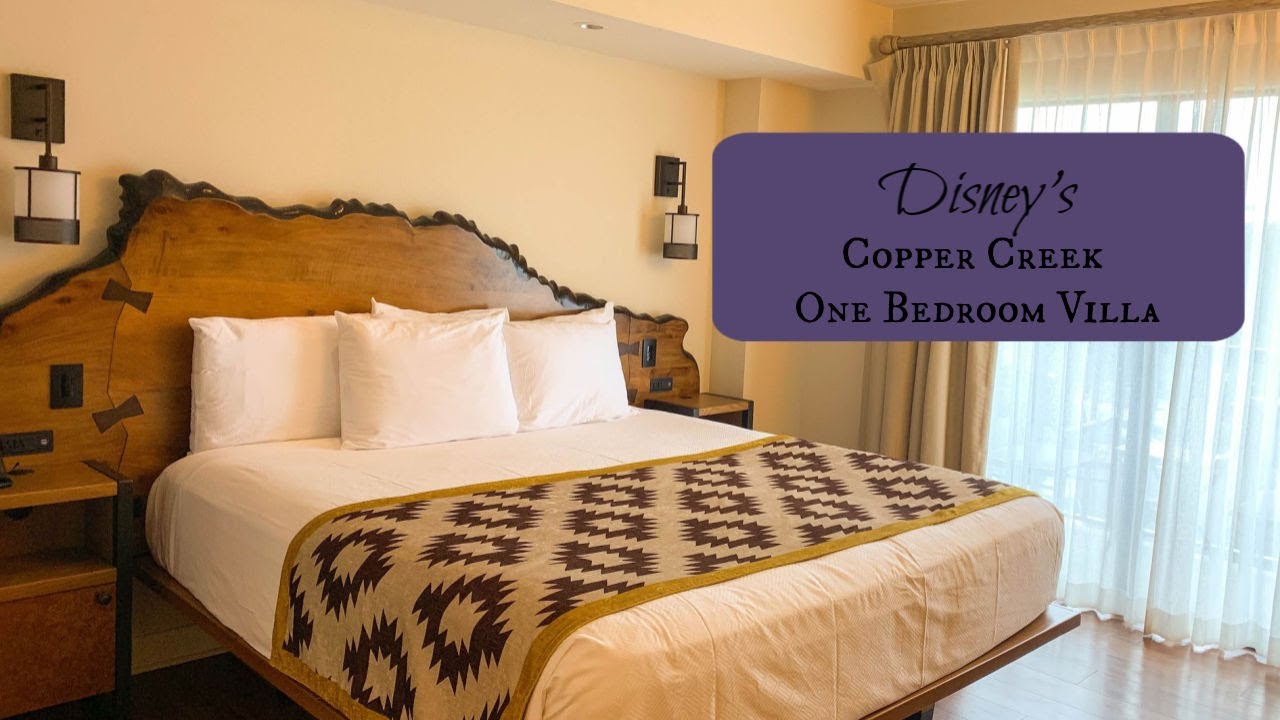 Walt Disney World’s Copper Creek One Bedroom Villa at the Wilderness Lodge Resort