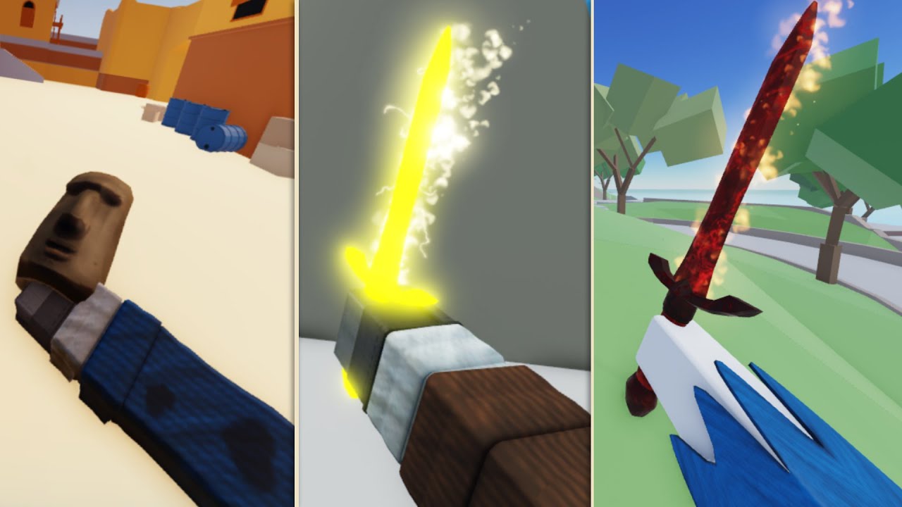 Roblox Arsenal Night's Edge Event All Dev Melee Showcase (Check desc)