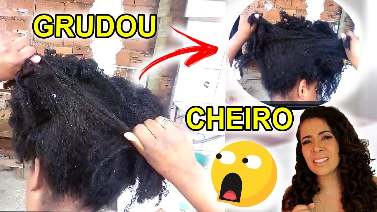 CABELO GRUDOU APÓS 6 MESES SEM LAVAR !! REACT DE CABELO