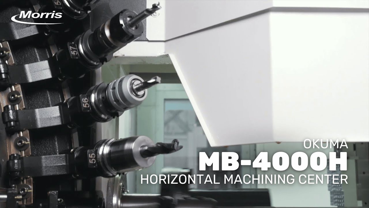 Okuma's MB-4000H - Horizontal Machining Center - Morris