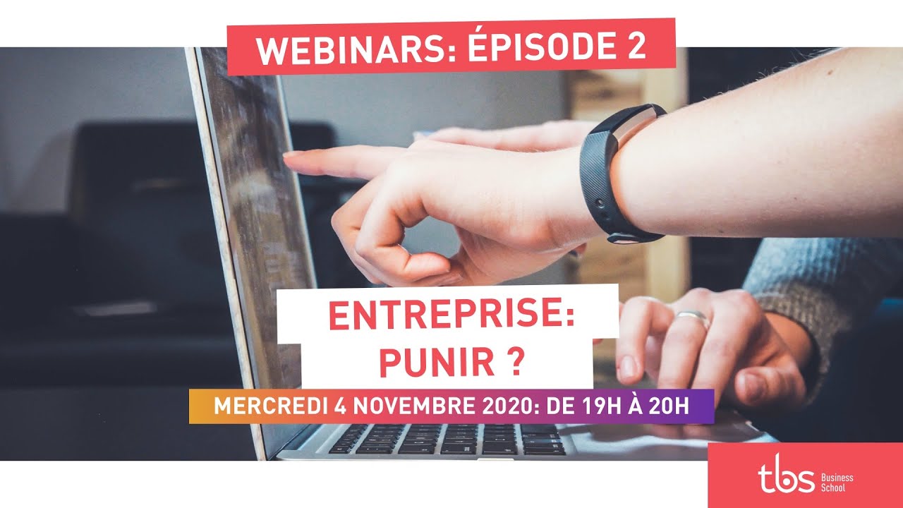 TBS webinaire - Entreprise : punir ?