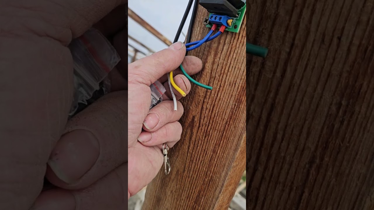 Автоматика на тепличных форточках.