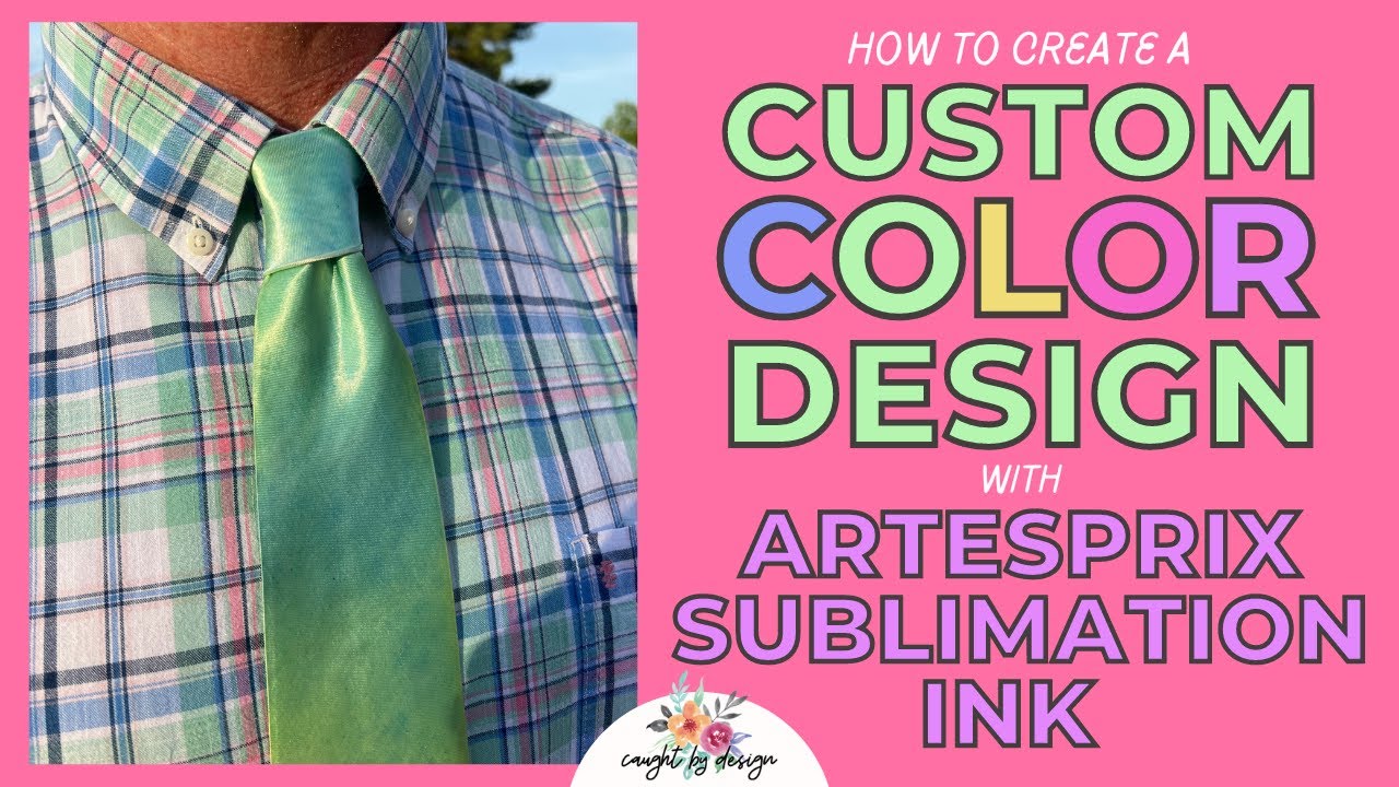 How to Create a Custom Color Design with Artesprix Sublimation Ink