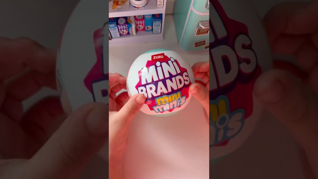 ASMR UNBOXING Mini Brands Mini Minis: 