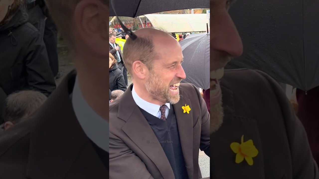 Prince William Bursts Out Laughing 😆