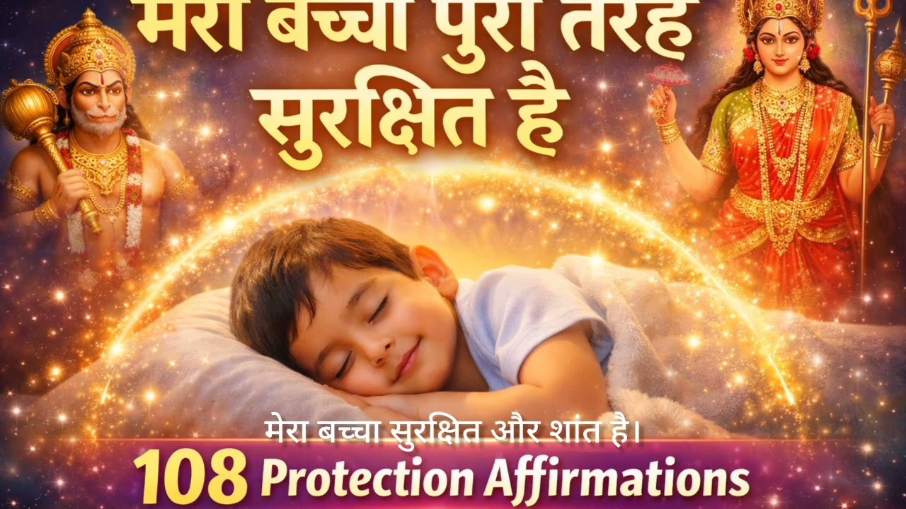 रोज़ रात को सुने। अपने बच्चे को बुरी नजर से बचाने के लिए शक्तिशाली affirmation,#affirmations 