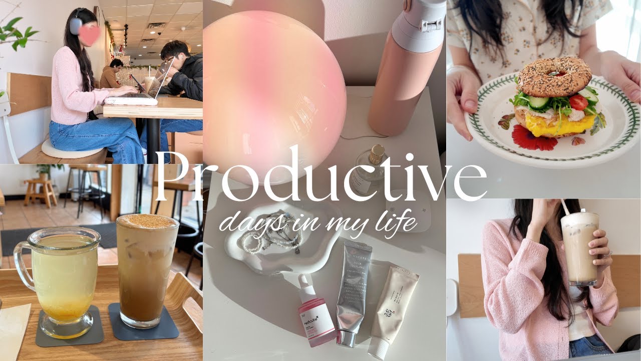 productive days in my life | morning routine, study vlog, exam season