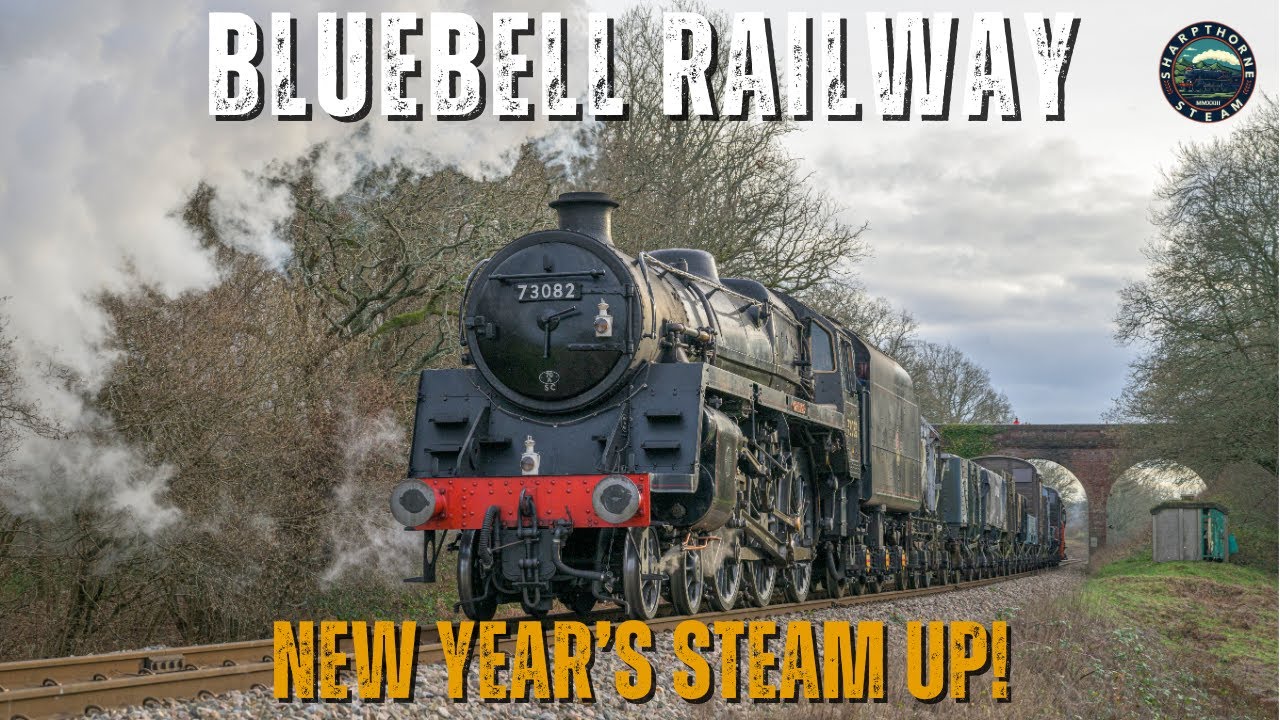 Bluebell Railway | New Years Day Steam Up!