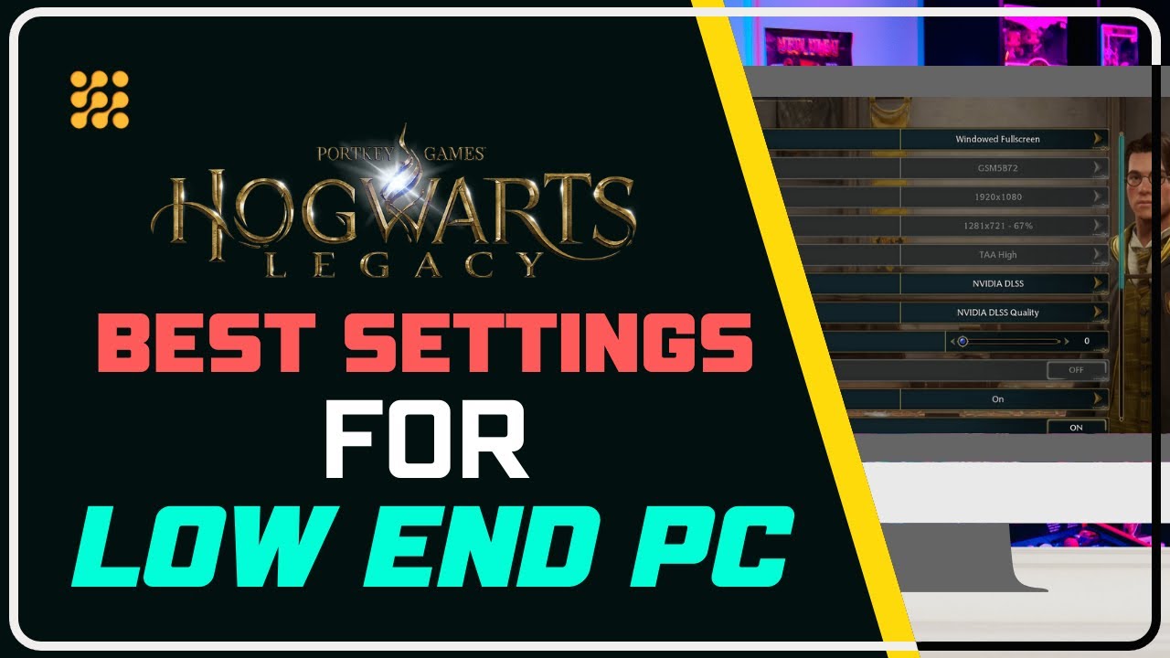 Hogwarts Legacy BEST Settings for Low End PC || Unlock Better Framerates & Graphics [COMPLETE GUIDE]