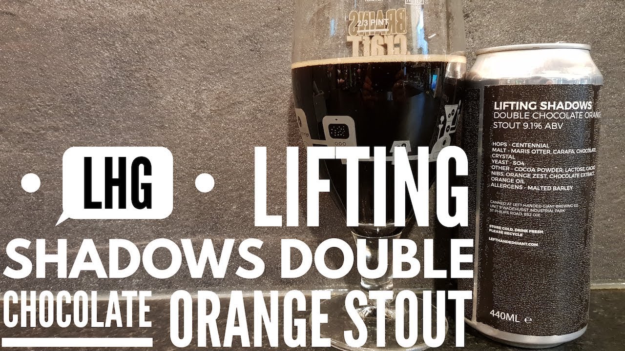 LHG Lifting Shadows Double Chocolate Orange Imperial Stout | British Craft Beer Review