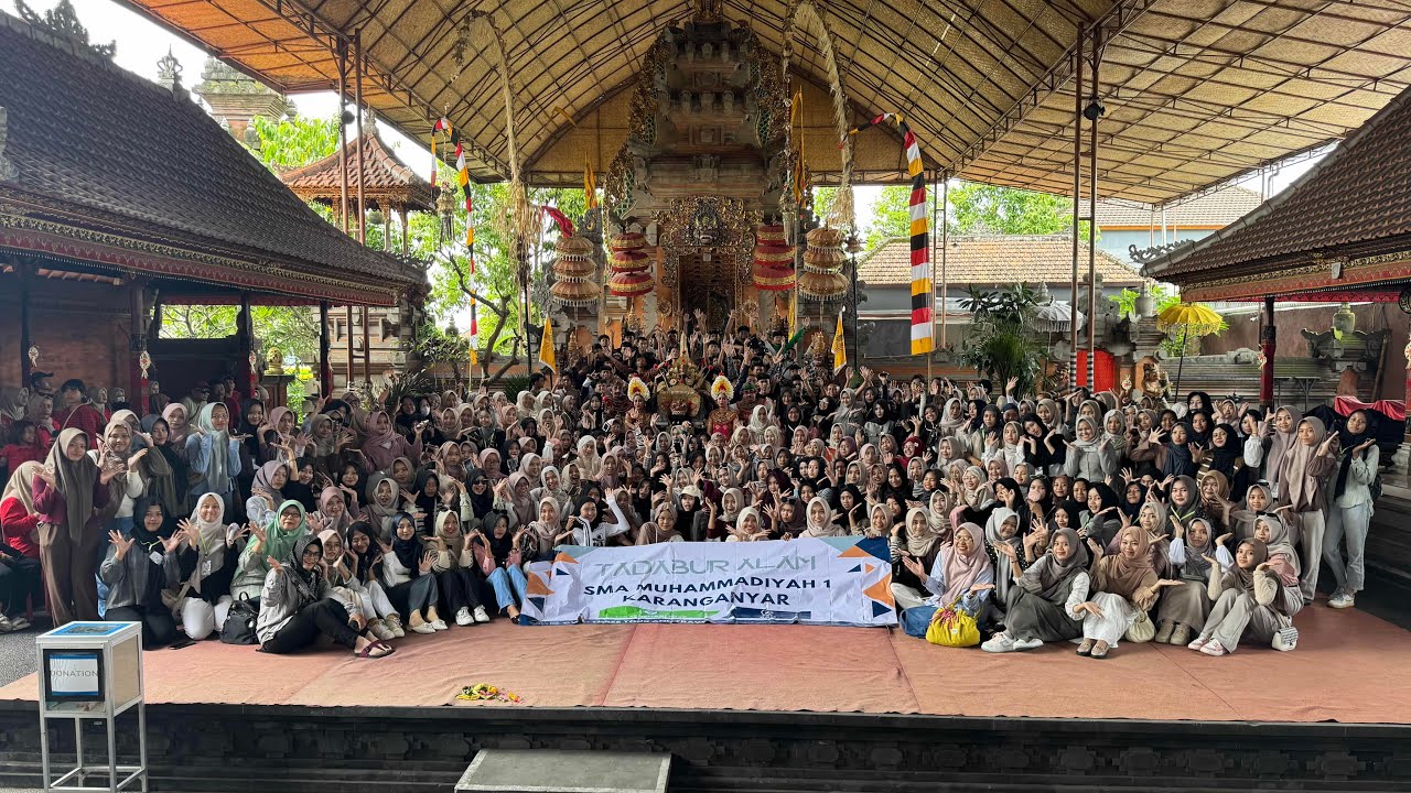 TADABUR ALAM SMA MUHAMMADIYAH 1 KARANGANYAR GOES TO BALI | 1-5 Februari 2025