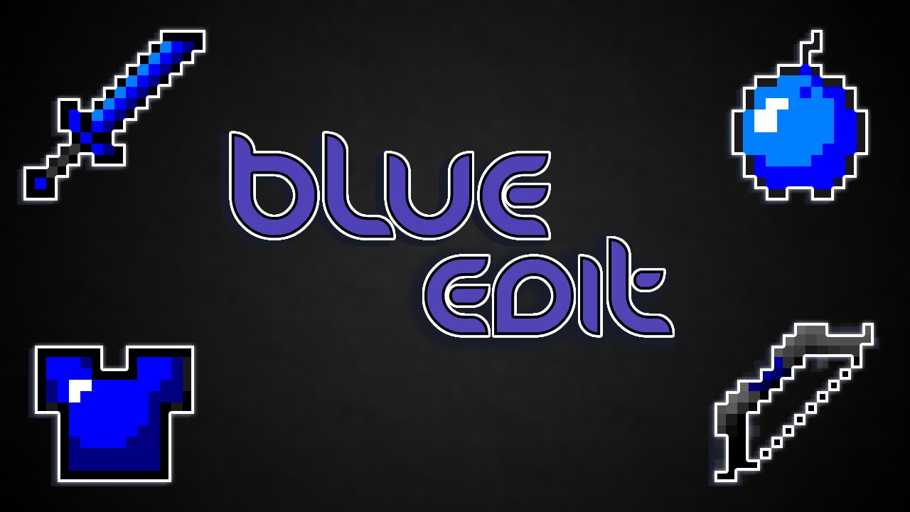 Minecraft: PvP Texture Pack - Blue Edit!