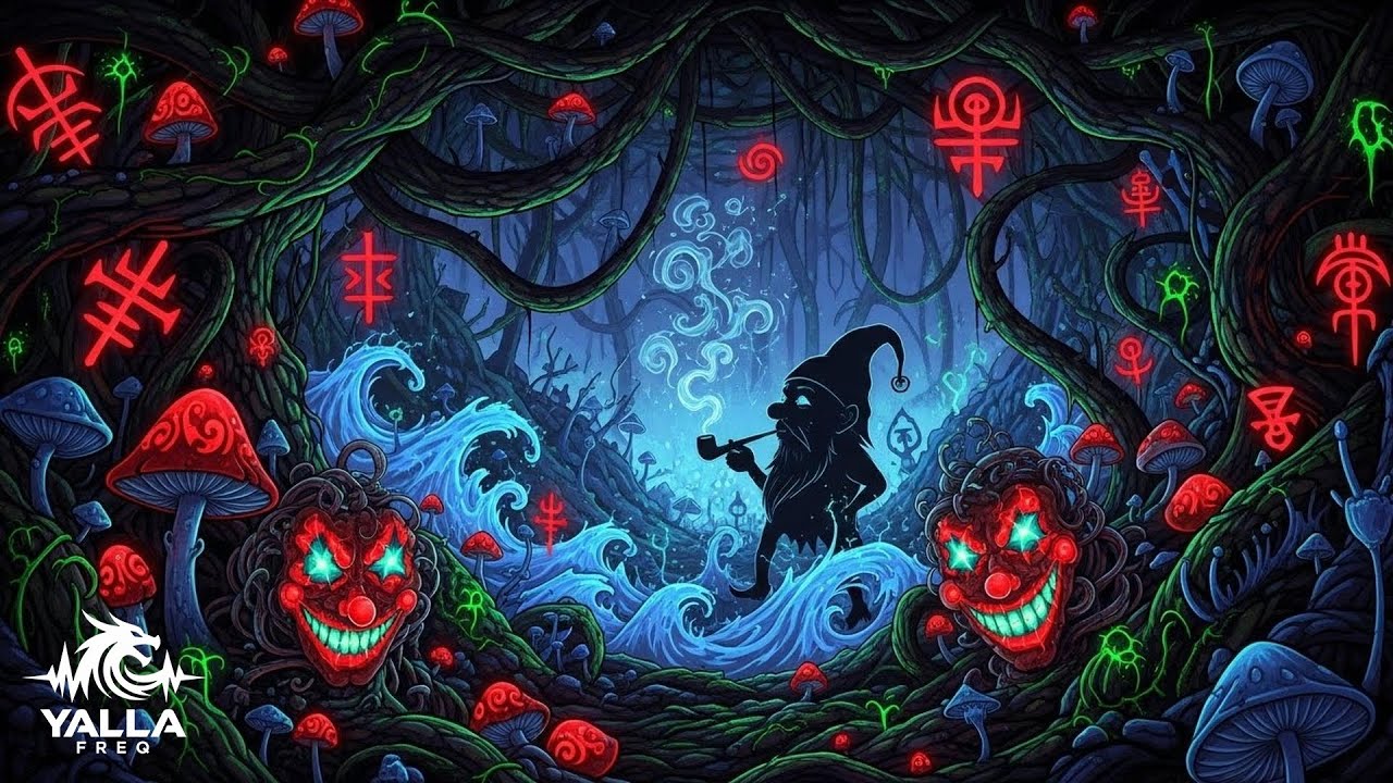 DKR TRPYS by YALLA FREQ | Psy Trance | Psychedelic Journey