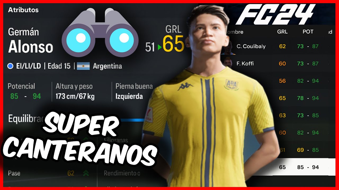 TRUCO DEFINITIVO y Fácil para conseguir SUPER CANTERANOS en Modo Carrera de FC 24