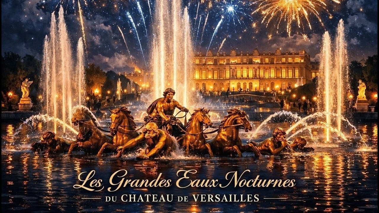 ► Les Grandes Eaux Nocturnes du Ch&acirc;teau de Versailles