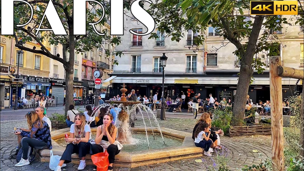 🇫🇷[PARIS 4K] WALK IN PARIS 