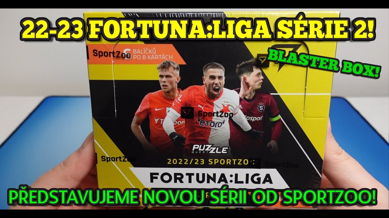 FORTUNA:LIGA 22-23 SÉRIE 2 Blaster Box! 🔥 Fotbalové kartičky od SportZoo!