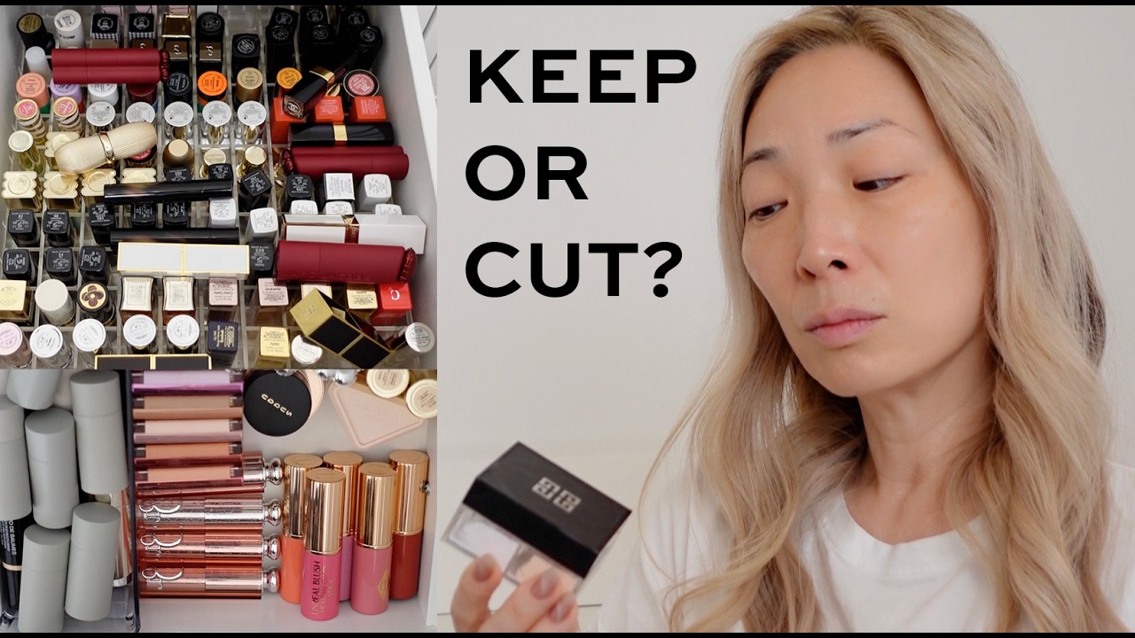Luxury Makeup Declutter &mdash; What Still Earns Its Place