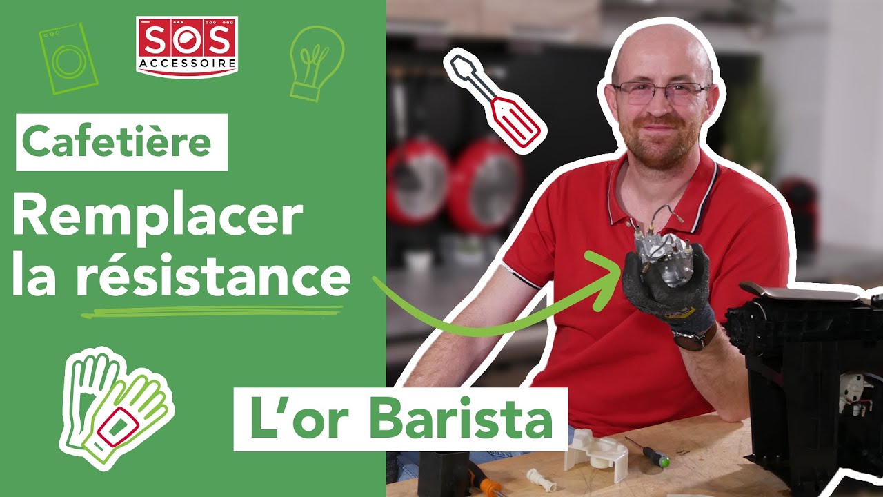 ☕ Le café de ma l'or barista est froid : comment remplacer la résistance ?