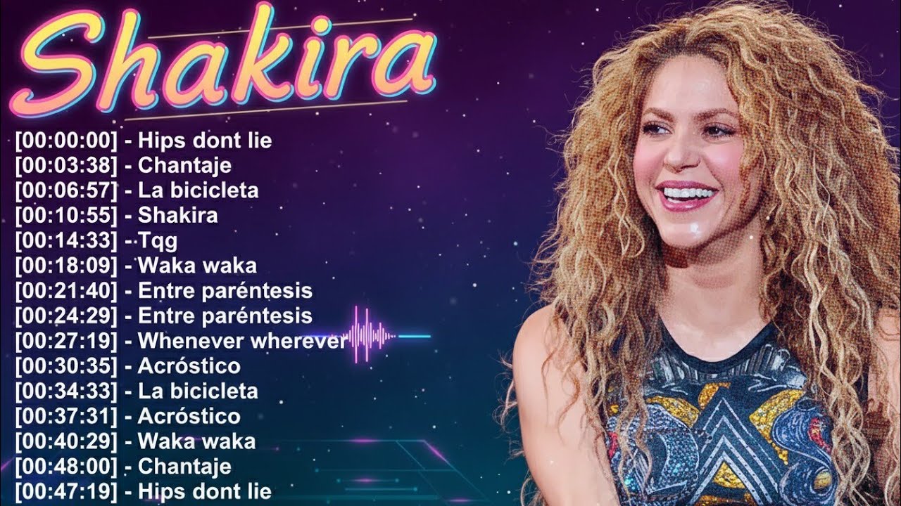 SHAKIRA GREATEST HITS 2025 | BEST LATIN SONGS 2025