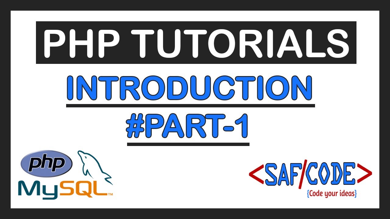 PHP Tutorials - Introduction to PHP by Sir Safder in Hindi/Urdu Part 1