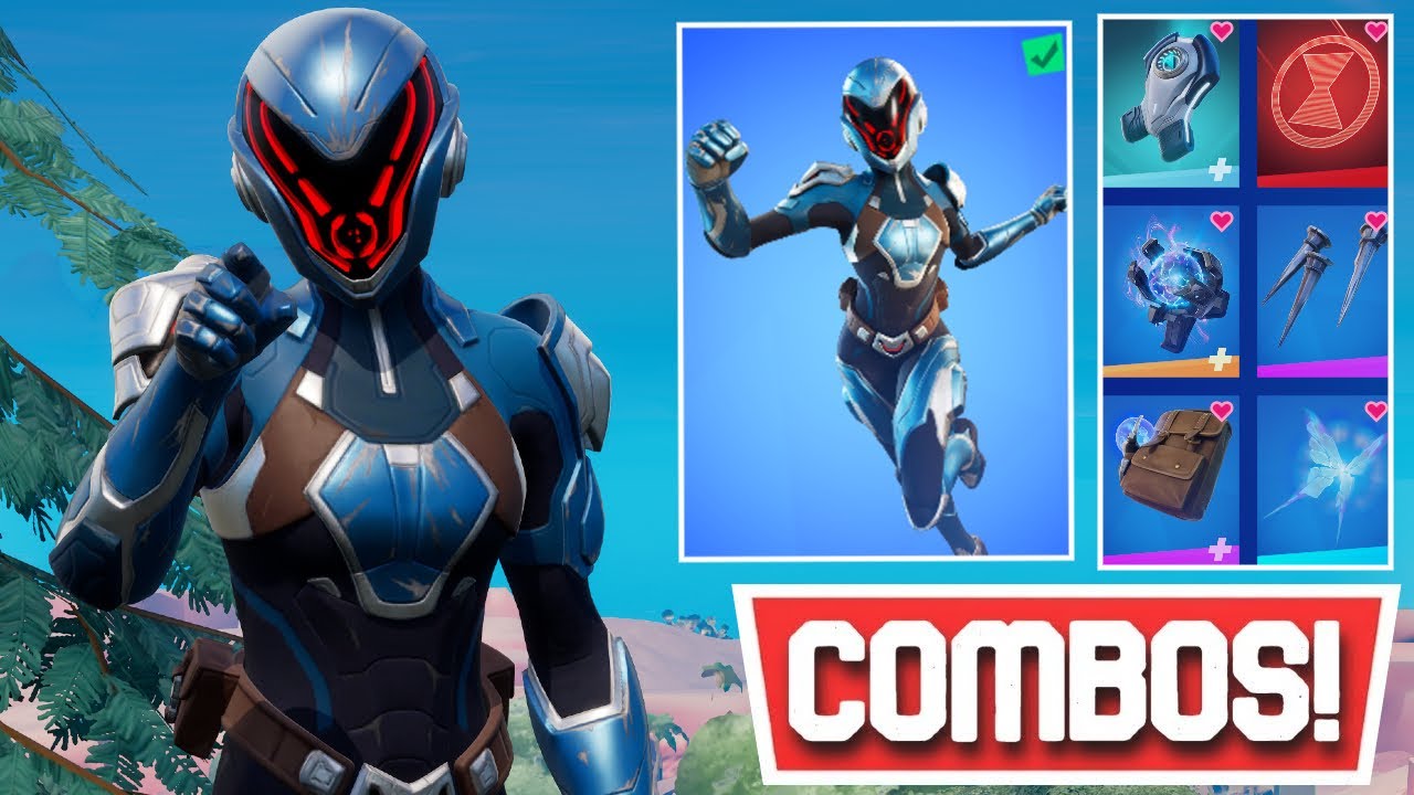 *NEW* BEST PARADIGM (REALITY 659) SKIN [MOONBASE BATTLESUIT STYLE] COMBOS! | Fortnite