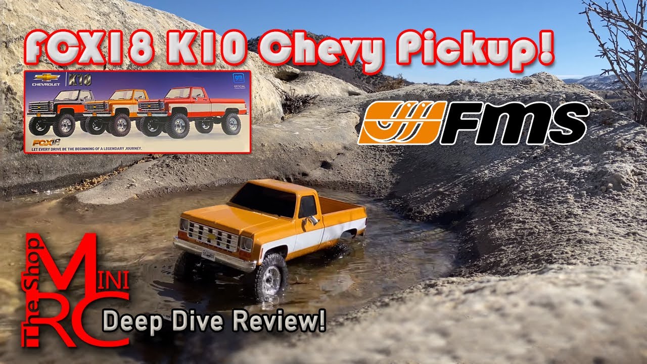 FMS FCX18 K10 on Portal Axles! We deep dive & review this classis truck.