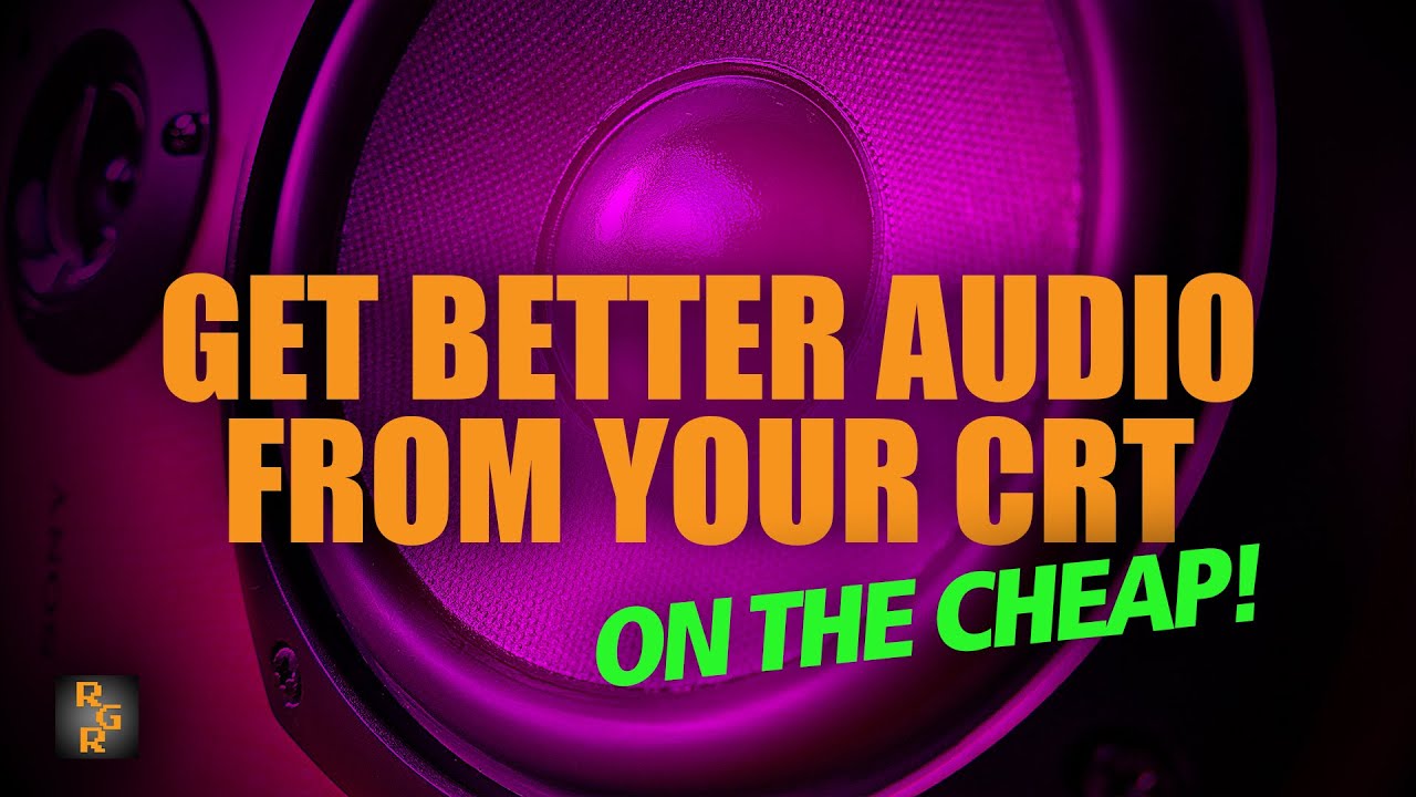 Get Better Audio From Your CRT TV - quick tutorial