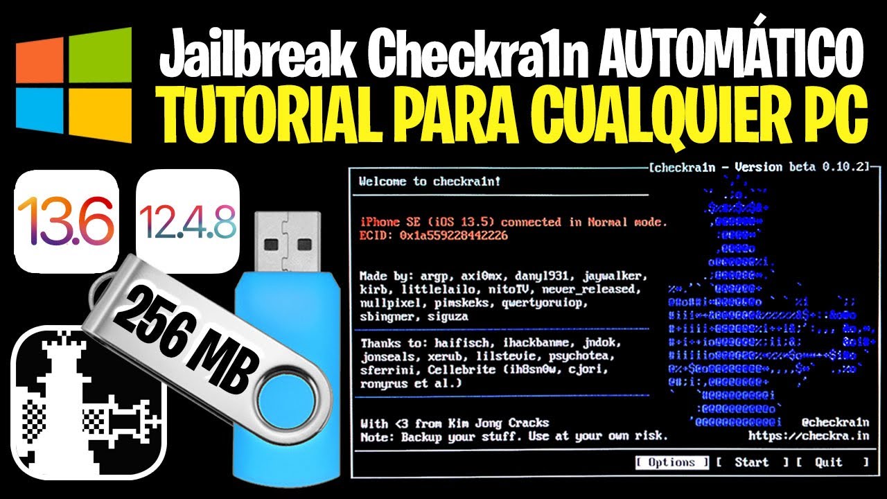 TUTORIAL ✅ Jailbreak iOS 13.5 Checkra1n OFICIAL (PORTABLE)