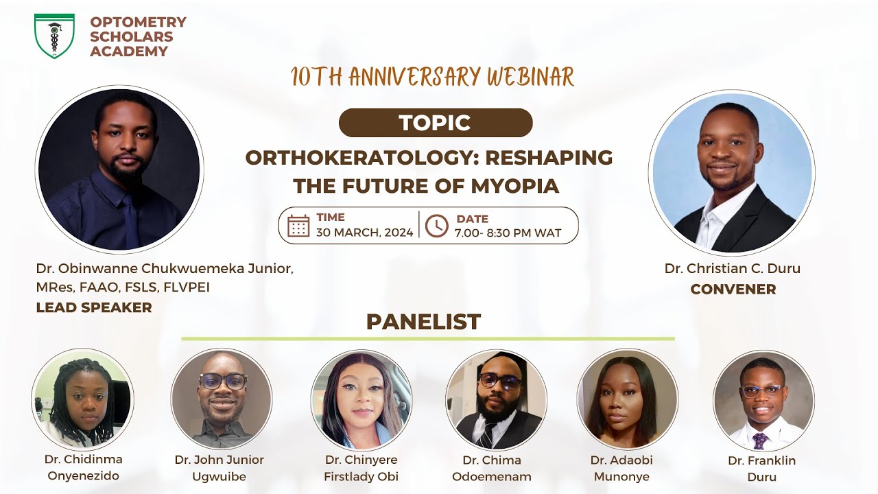 Webinar on Orthokeratology  |  Reshaping the Future of Myopia