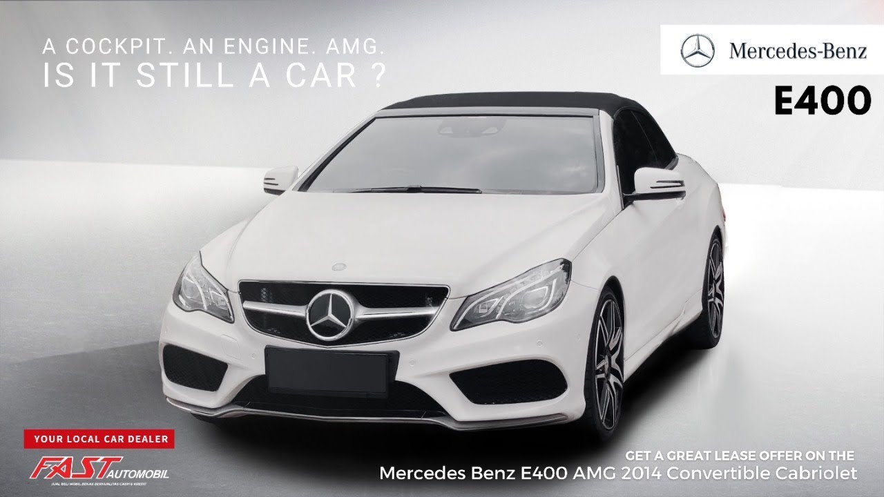 REVIEW UNIT | Mercedes Benz E400 AMG Cabriolet 2014 With Fast Automobil