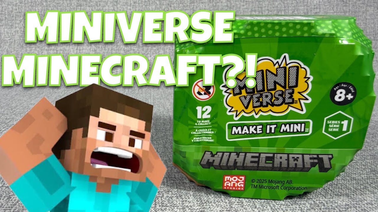 Minecraft MINIVERSE Make It Mini Открытие и обзор!