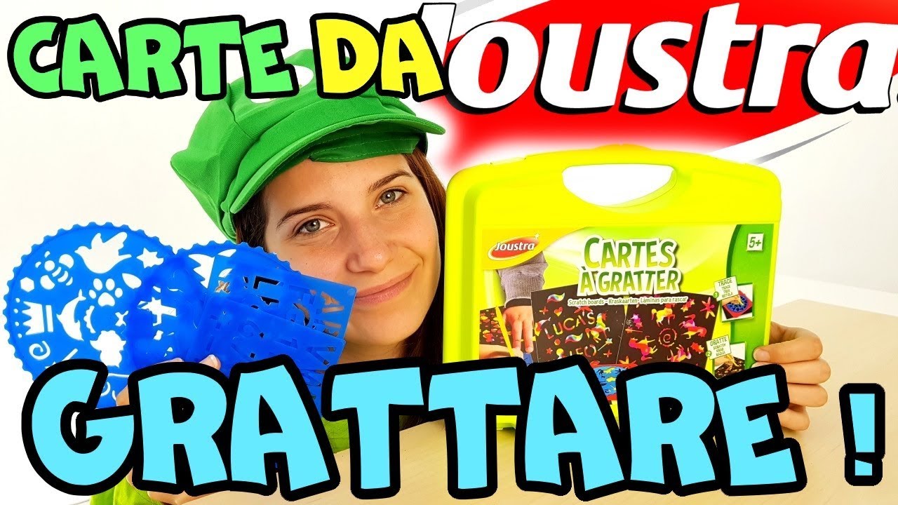 CARTES A GRATTER! Un fantastico gioco francese per creare disegni colorati!