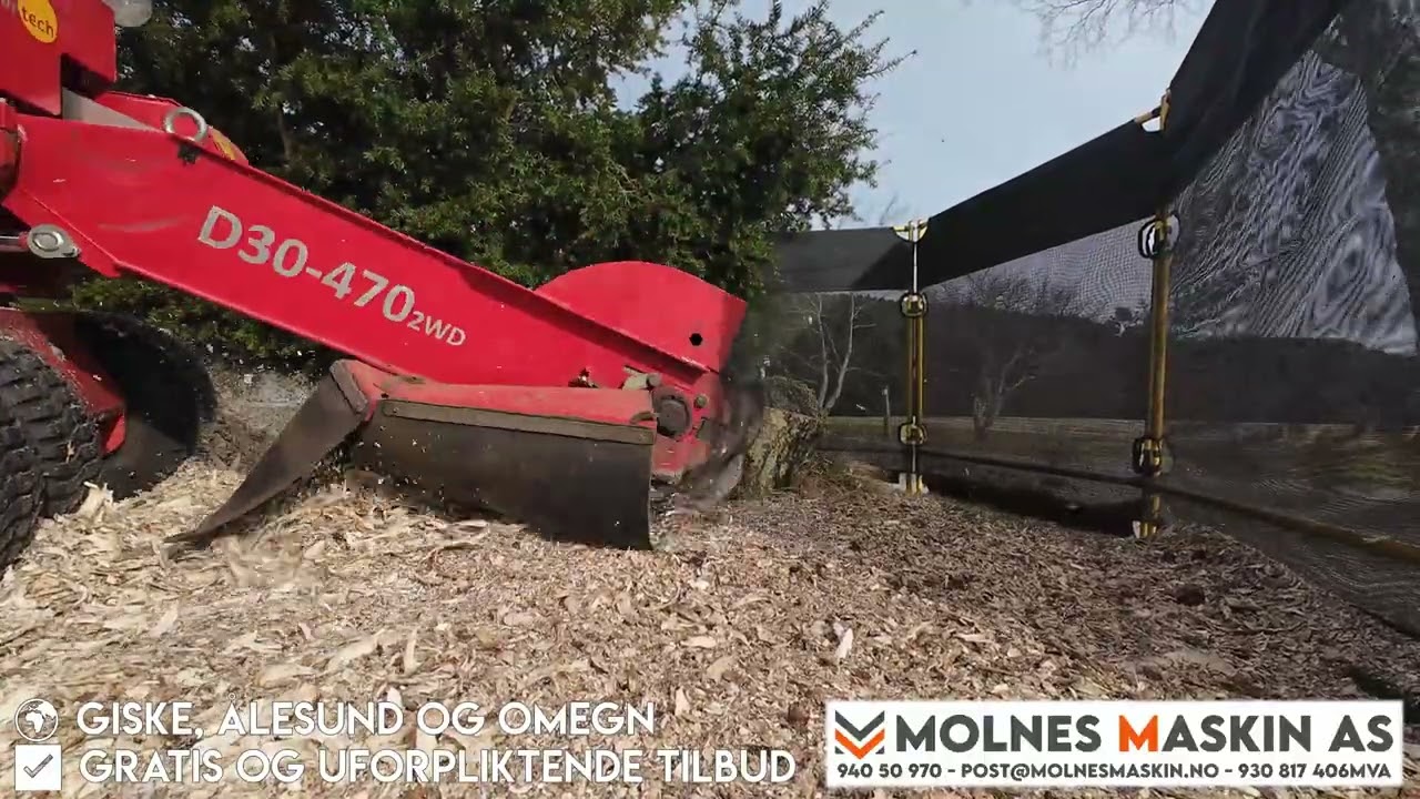 Stubbefresing - Molnes Maskin AS - FSI D30