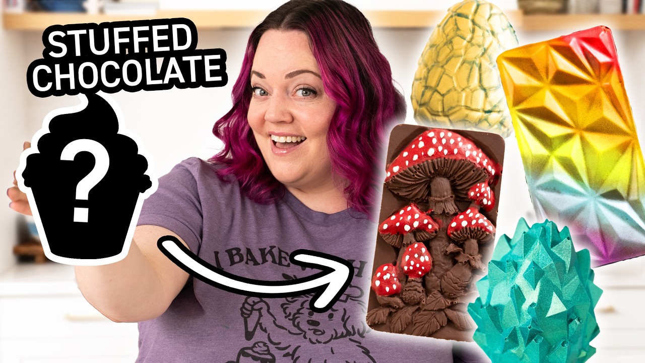Turning $1 Grocery Store Treats into Luxury Stuffed Chocolate Bars!