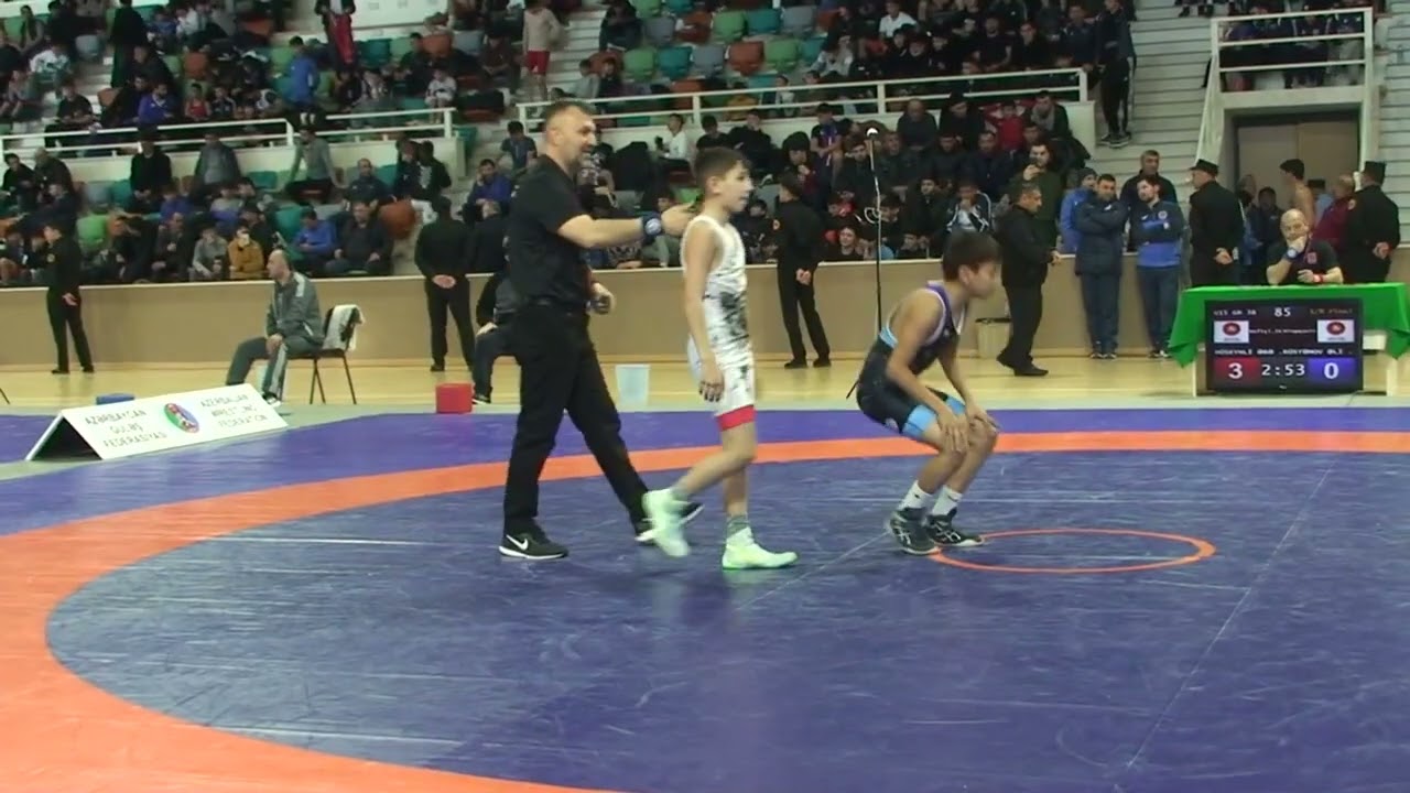 1/8 final GR - 38 kg: Əbəlfəz Hüseynli - Əli Rüstəmov